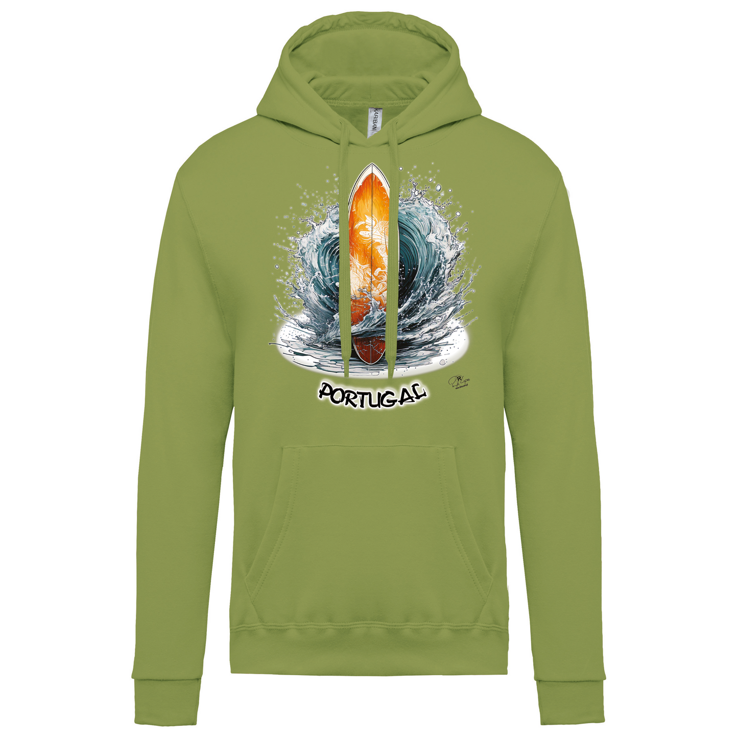 Sweatshirt Kariban com Capuz Prancha Portugal