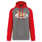 Sweatshirt Bicolor com capuz Monumentos Belém