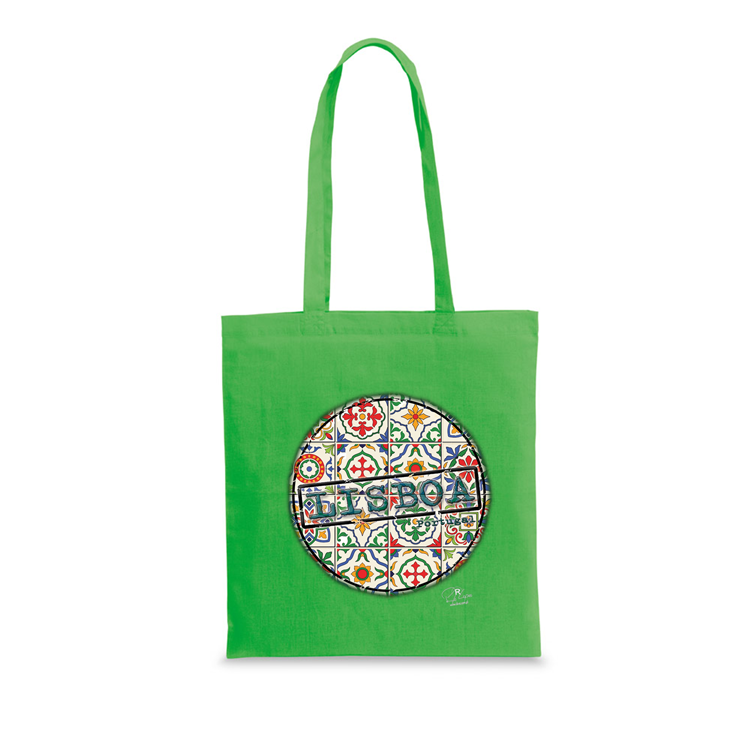 Saco Algodão 140g Pin Lisboa