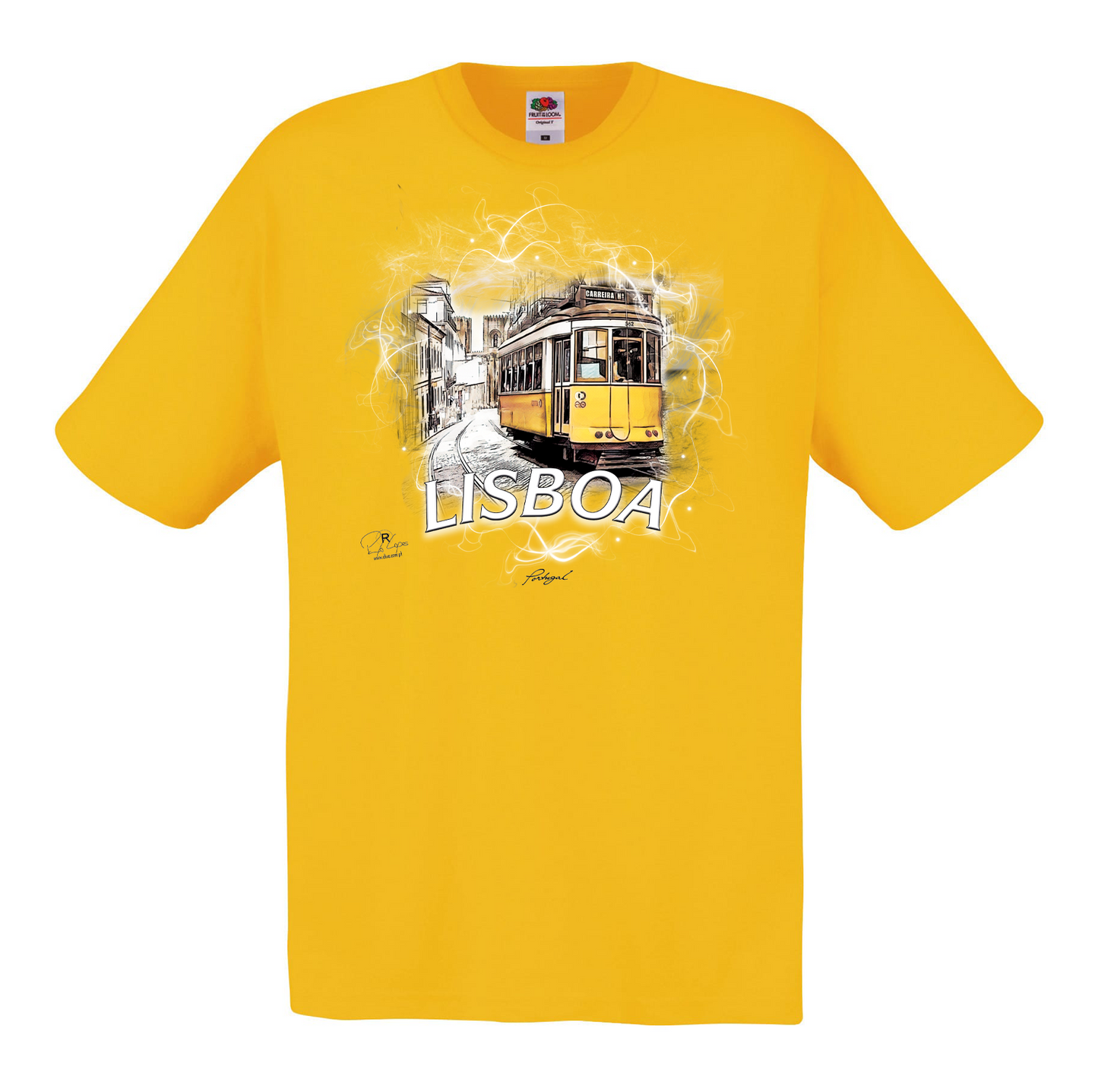 T-shirt Fruit of the Loom, Original 145g, Carreira 28 Lisboa