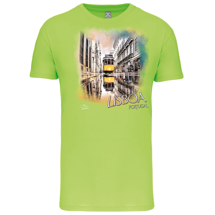 T-Shirt Algodão Biológico Espelho Lisboa