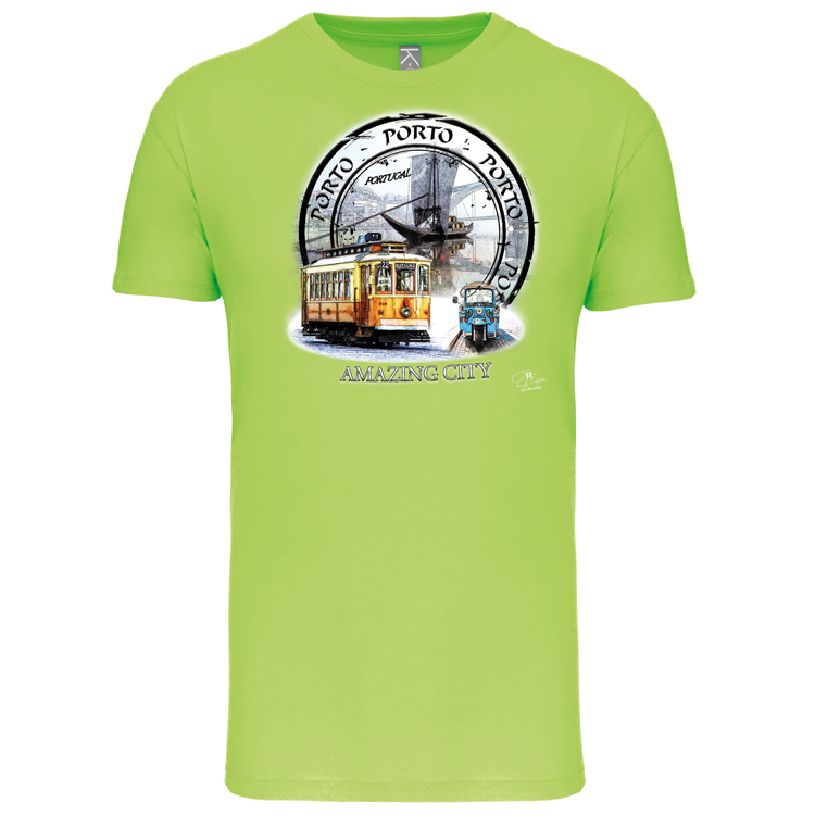 T-Shirt Algodão Biológico Amazing City Porto