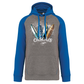 Sweatshirt Bicolor com capuz Surfboards Cascais