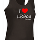T-shirt Alças Senhora I Love Lisboa