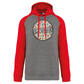 Sweatshirt Bicolor com capuz Pin Lisboa