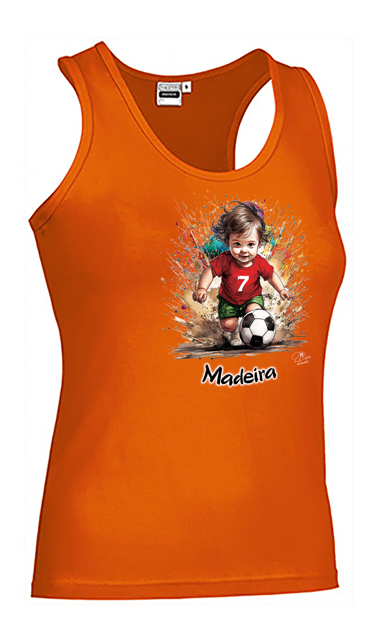 T-shirt Alças Senhora 7 Madeira