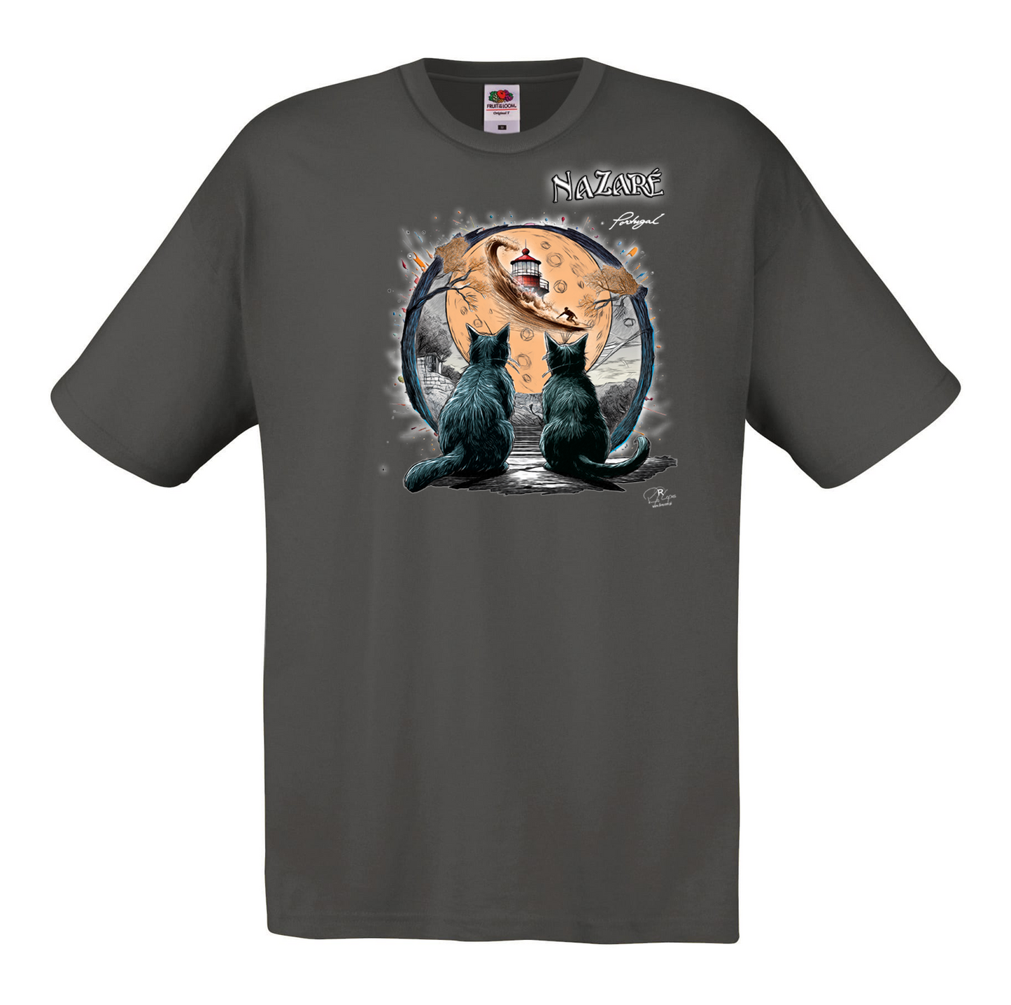 T-shirt Fruit of the Loom, Original 145g, Luar Nazaré