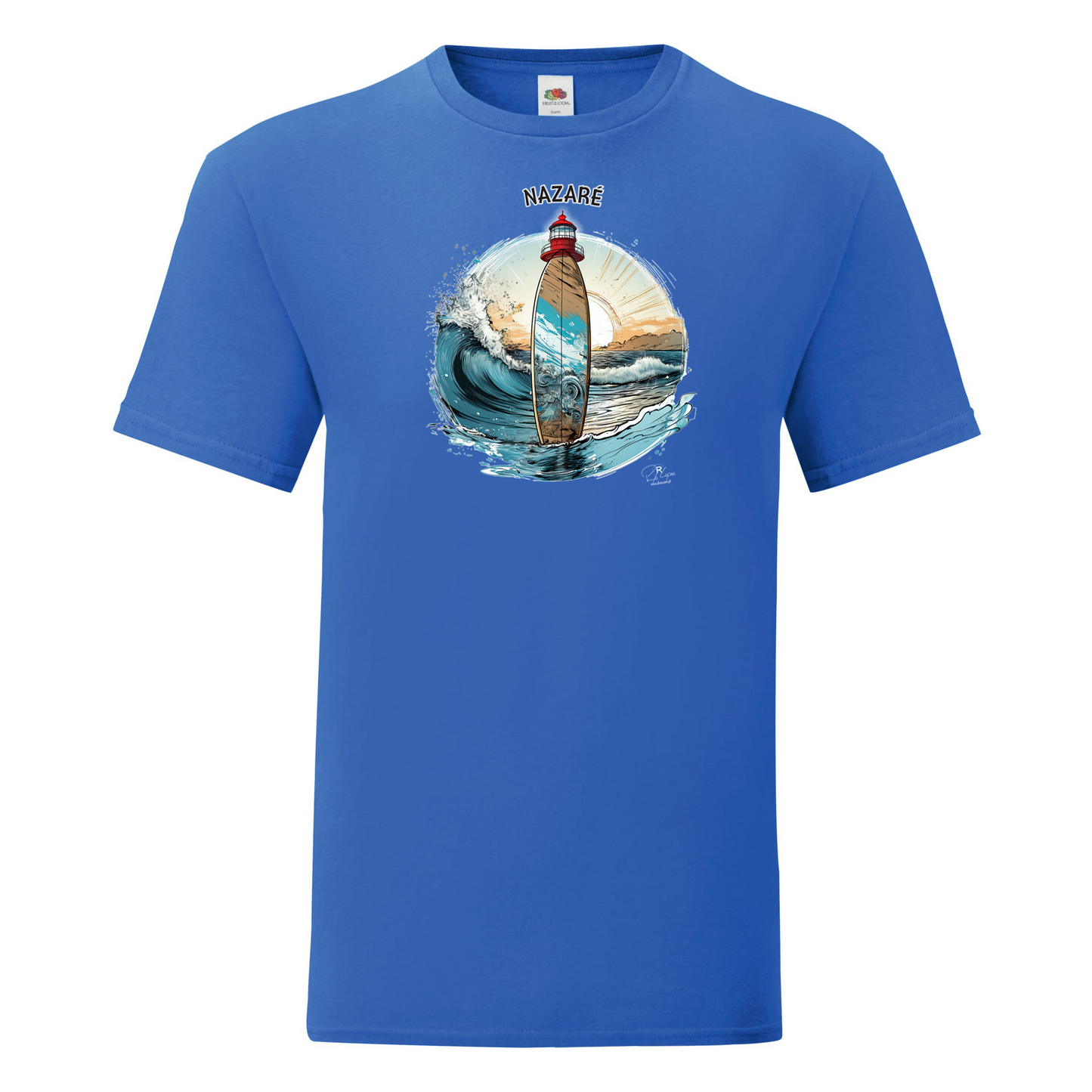 T-shirt Fruit of the Loom, Iconic, 150g, Sol Nazaré