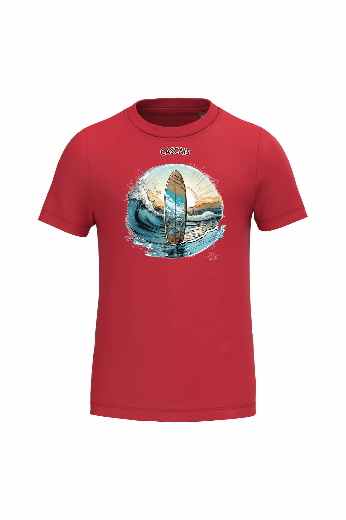 T-shirt de Criança Kariban Sol Cascais