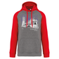 Sweatshirt Bicolor com capuz Universidade Coimbra