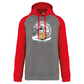 Sweatshirt Bicolor com capuz Surf Life Lagos