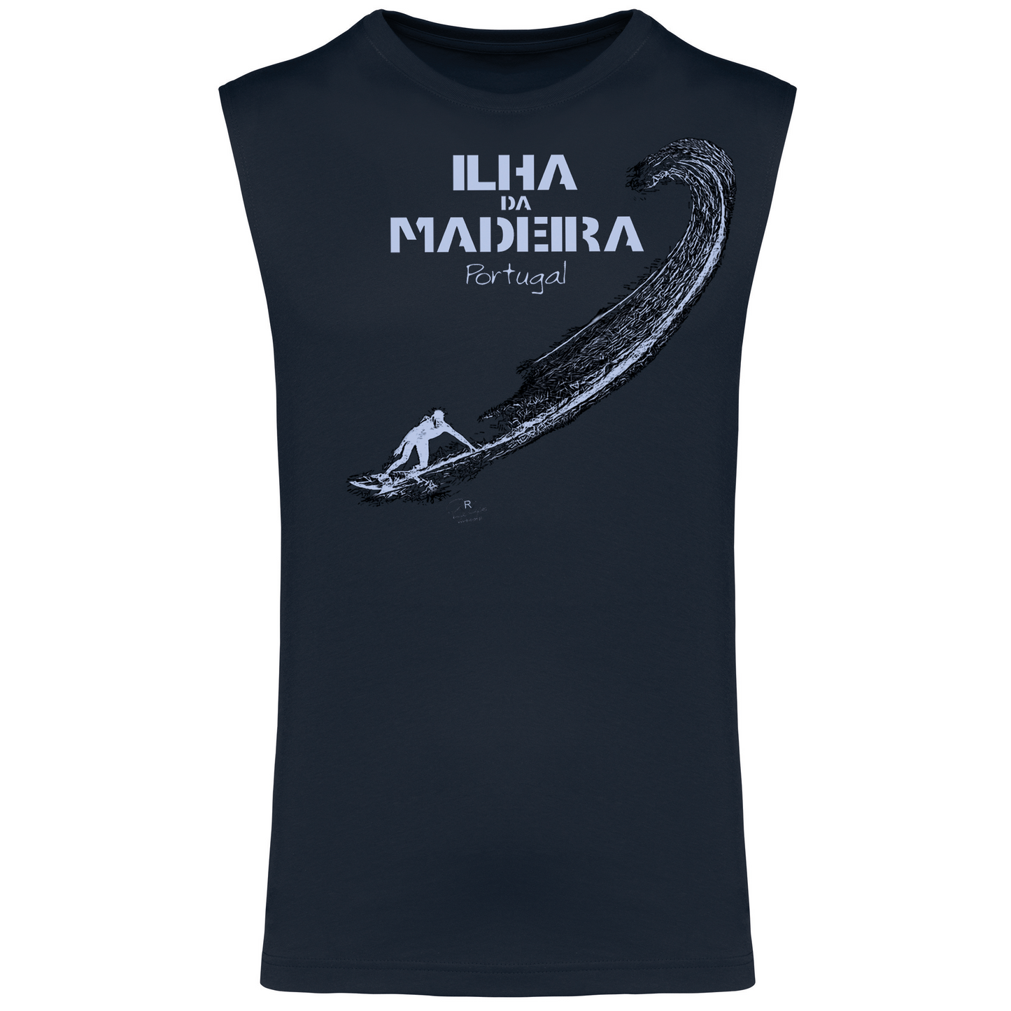 T-shirt Alças Surf Ilha da Madeira