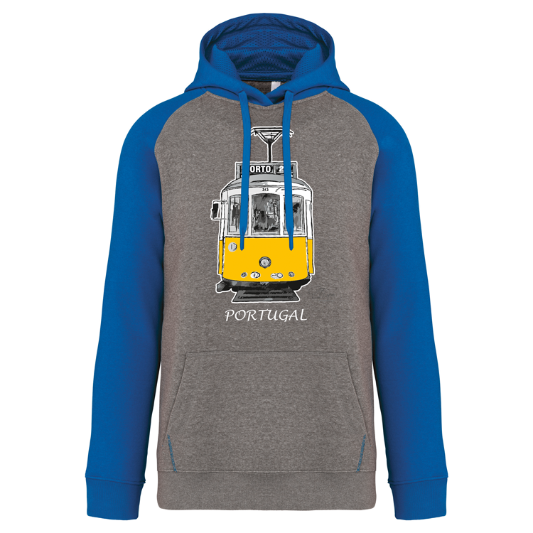 Sweatshirt Bicolor com capuz Grandalhão Porto