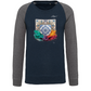 Sweatshirt Bicolor sem capuz Azulejos 1