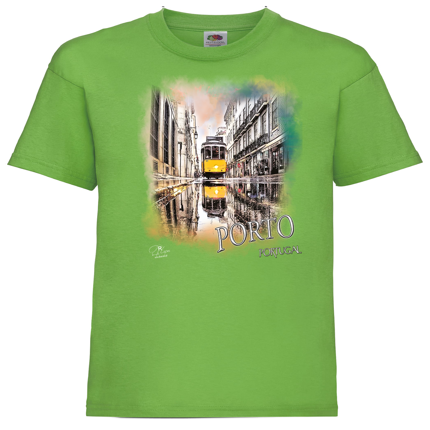 T-shirt Fruit of the Loom Kids Espelho lp