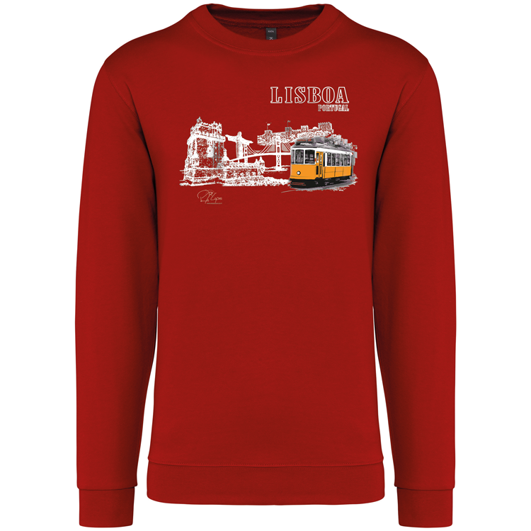Sweatshirt Kariban sem Capuz Monumentos Lisboa
