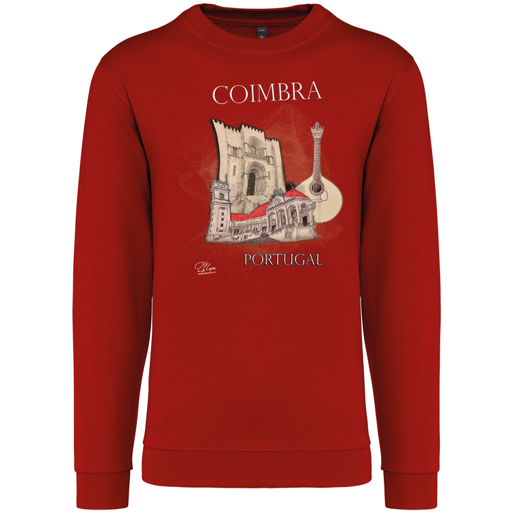 Sweatshirt Kariban sem Capuz Sé de Coimbra
