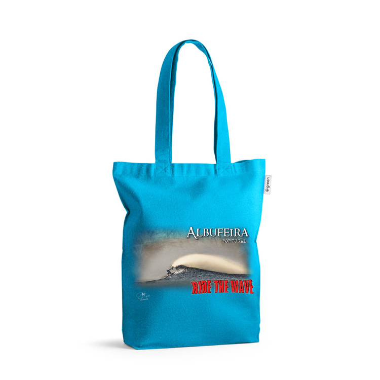 Sacos de Algodão Ecológico 220g Ride the Wave Albufeira