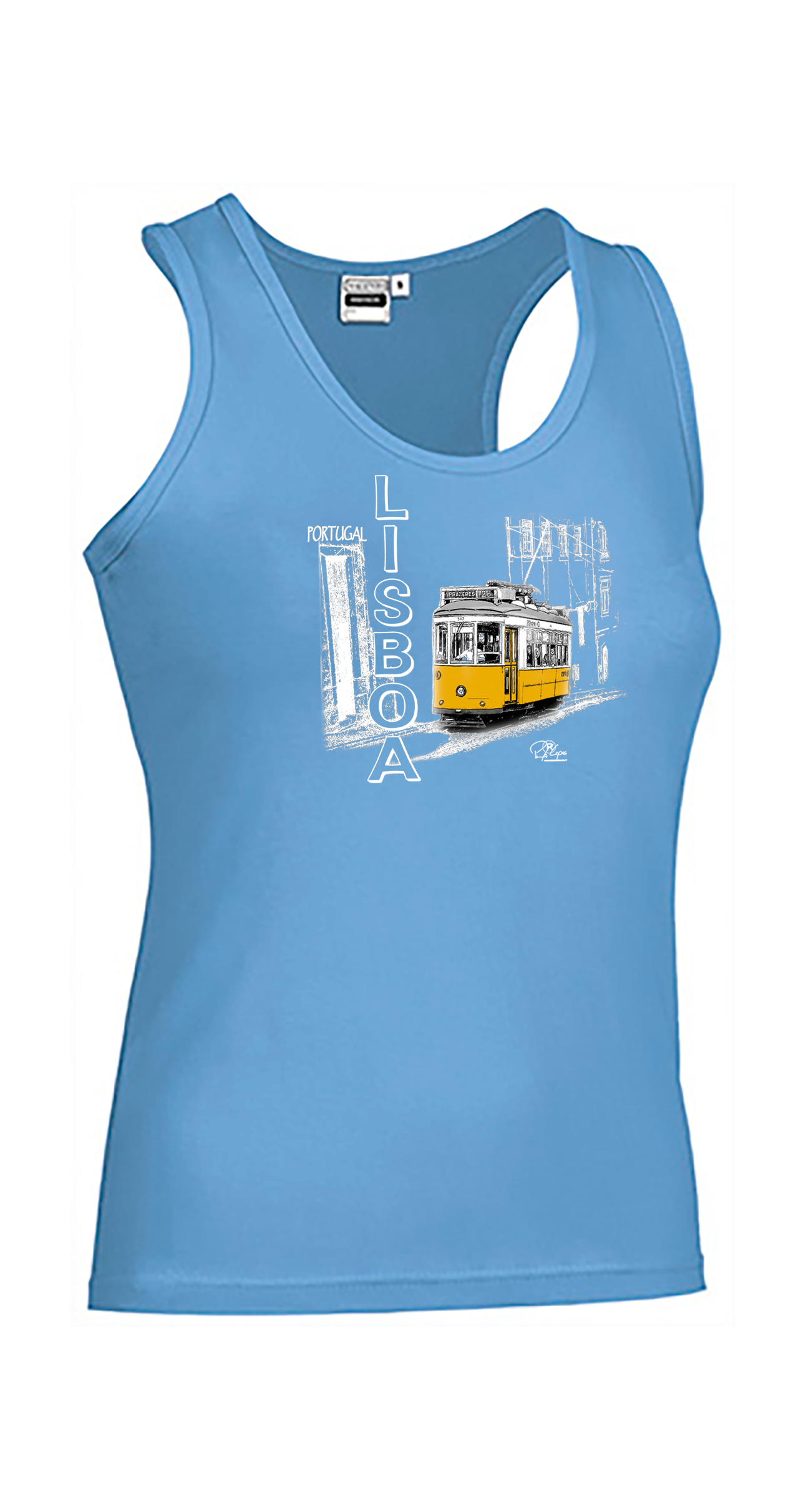 T-shirt Alças Senhora Eléctrico 4