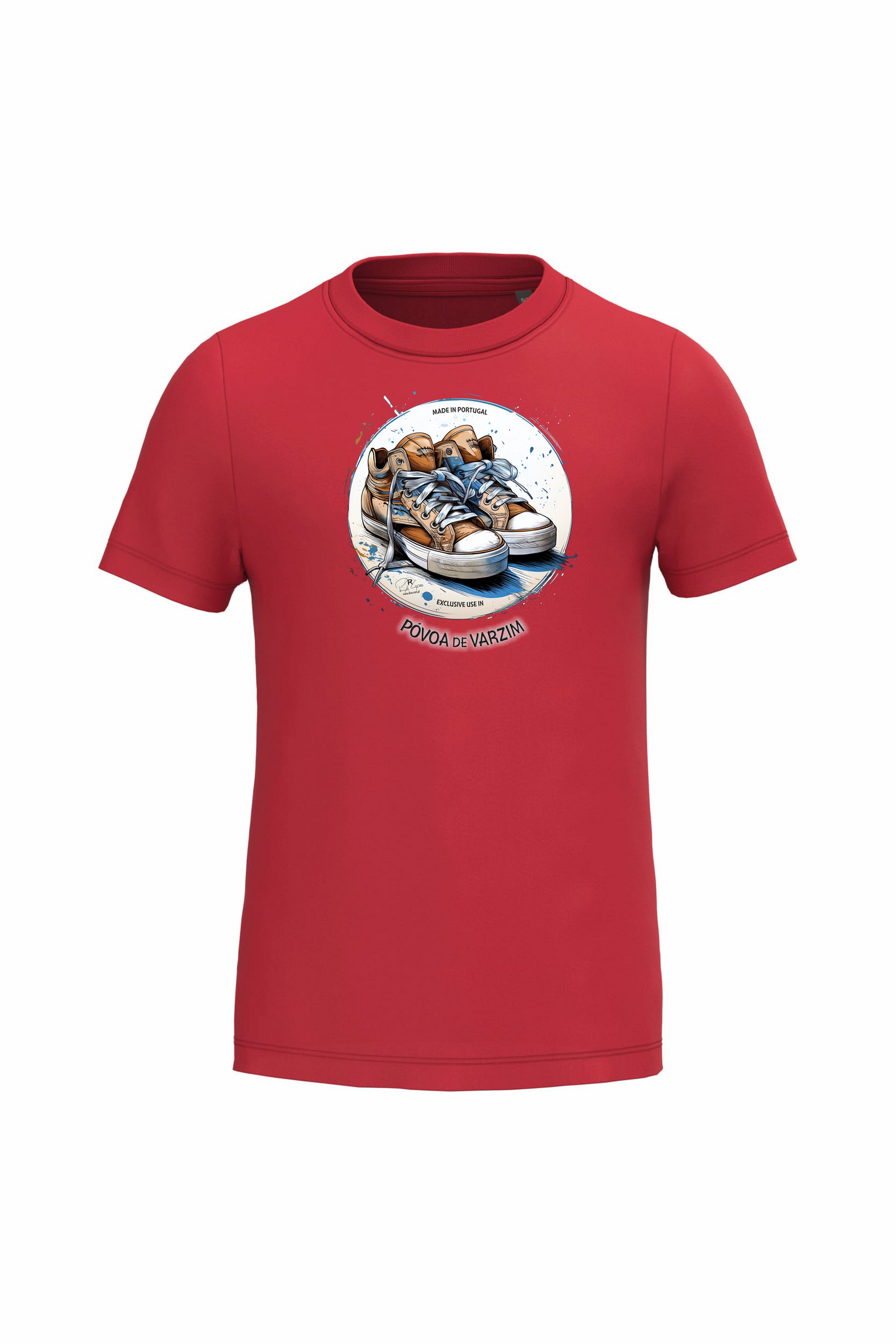 T-shirt de Criança Kariban Exclusive Póvoa de Varzim