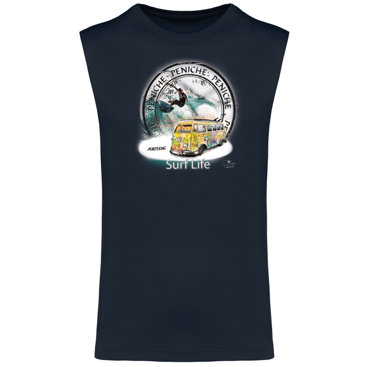 T-shirt Alças Surf Life Peniche