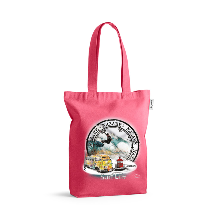 Sacos de Algodão Ecológico 220g Surf Life Nazaré