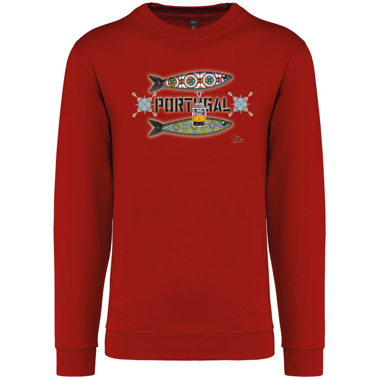 Sweatshirt Kariban sem Capuz Duas Sardinhas Coimbra