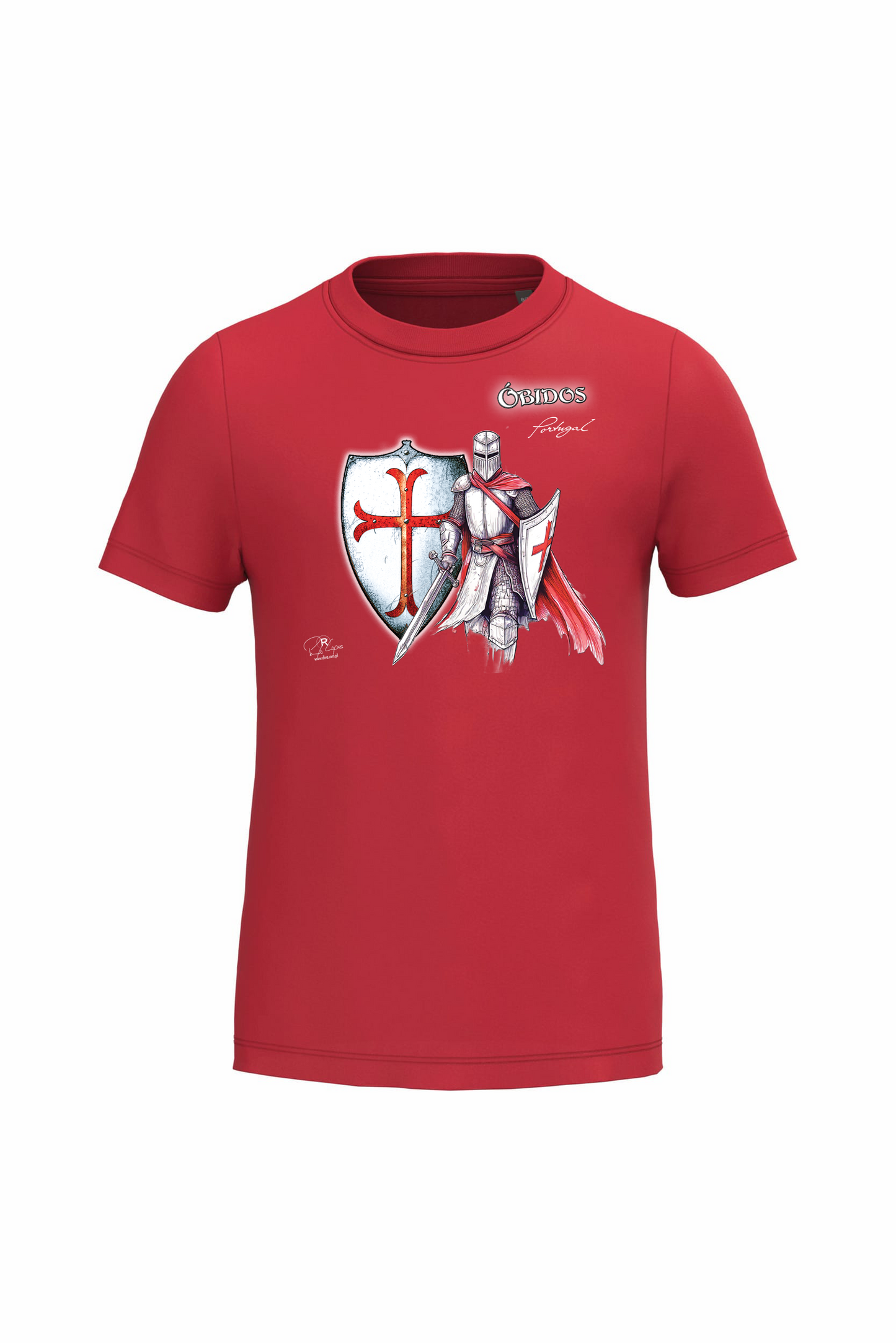 T-shirt de Criança Kariban  Templários