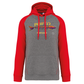 Sweatshirt Bicolor com capuz Espinha Porto