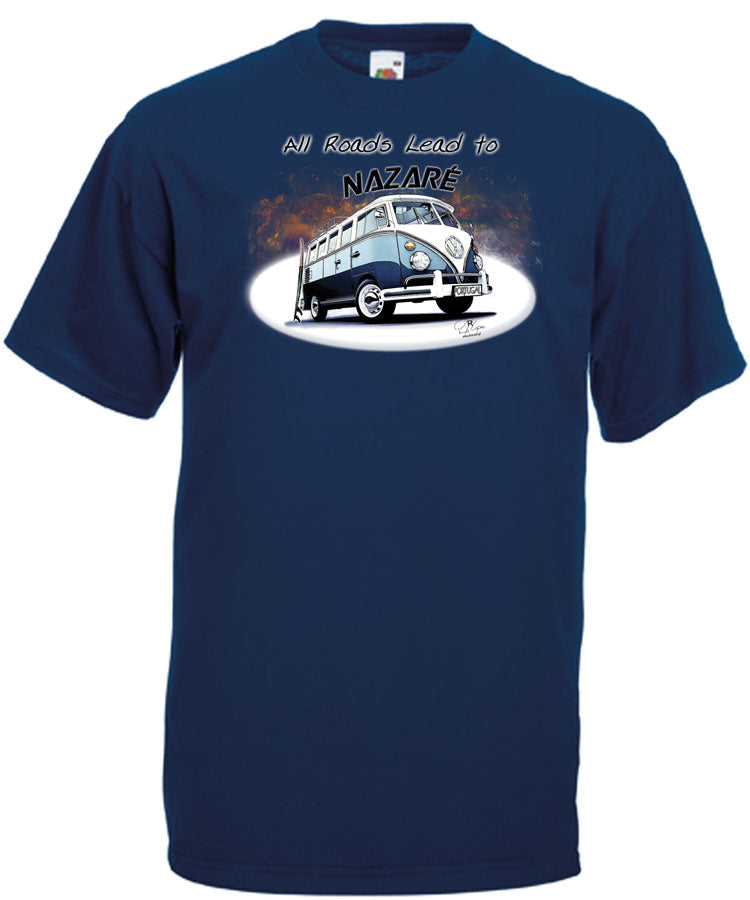 T-shirt All Roads Lead to Nazaré