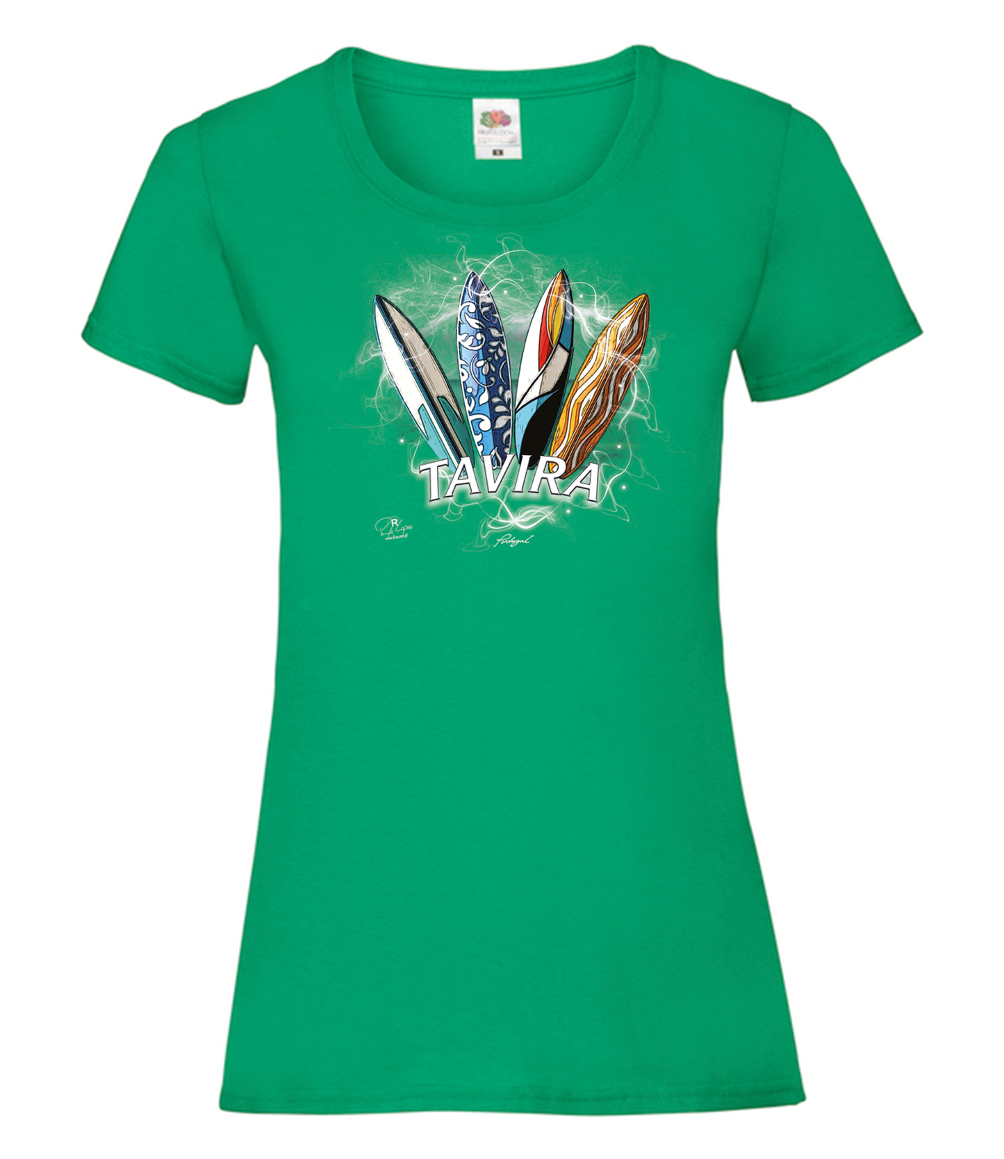 T-shirt Senhora Surfboards Tavira