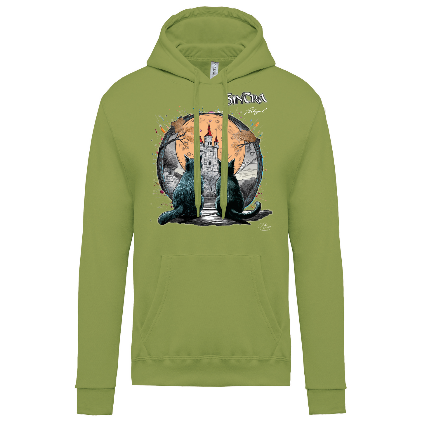 Sweatshirt Kariban com Capuz Luar Sintra