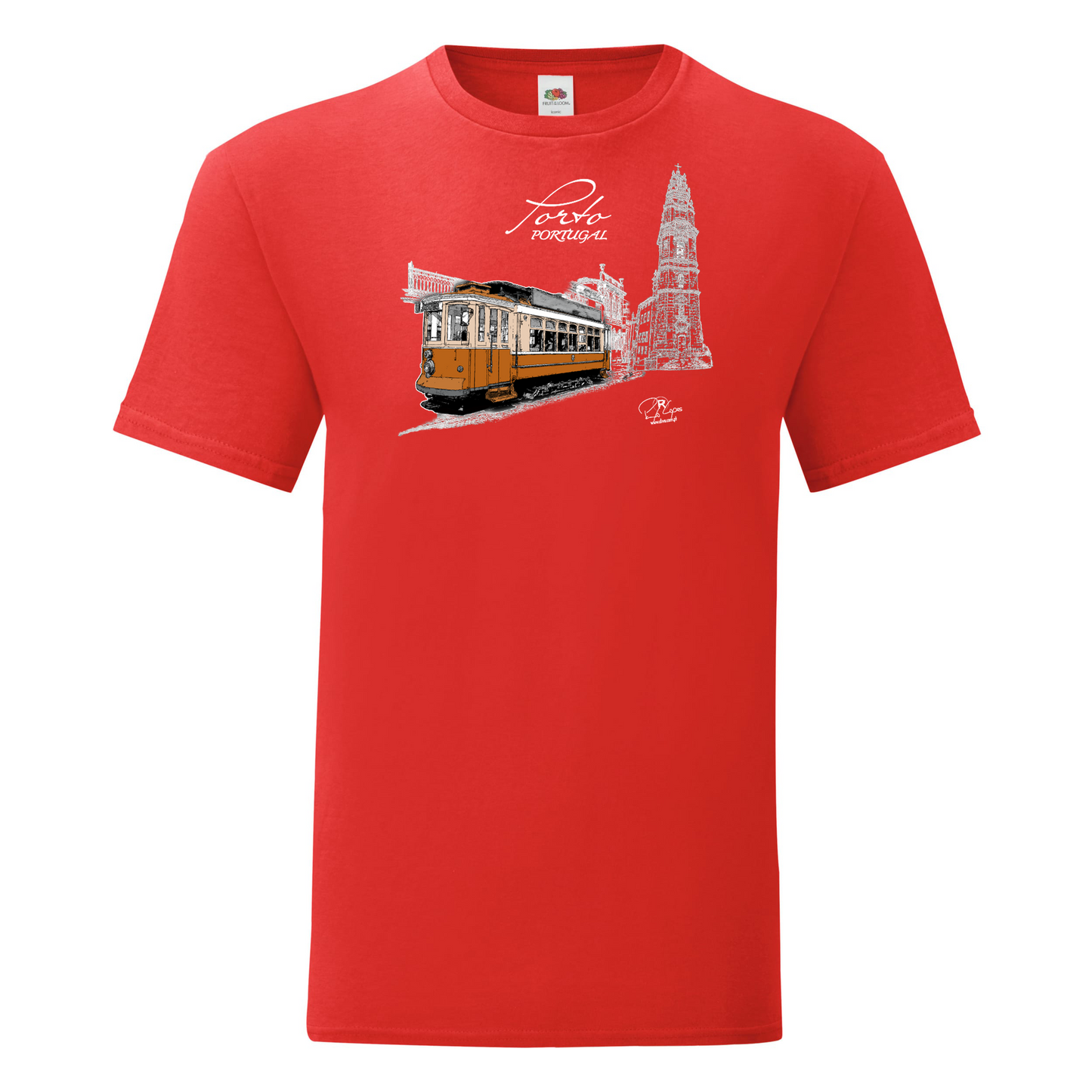 T-shirt Fruit of the Loom, Iconic, 150g, Clérigos