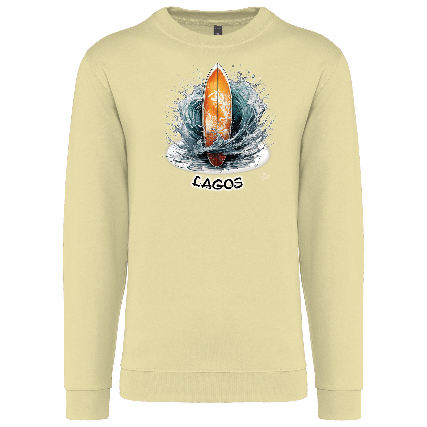Sweatshirt Kariban sem Capuz Prancha Lagos