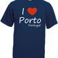 T-shirt I Love Porto