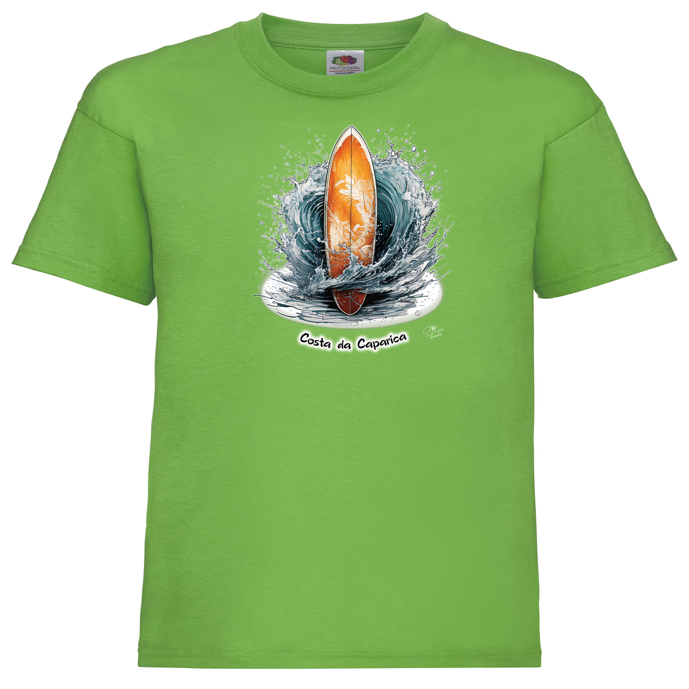 T-shirt Fruit of the Loom Kids Prancha Costa da Caparica