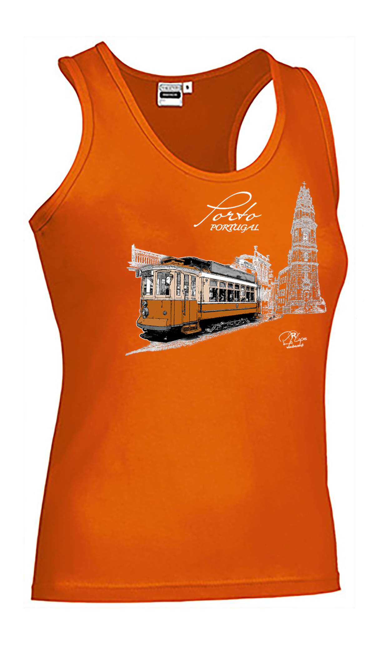 T-shirt Alças Senhora Carreira Clérigos