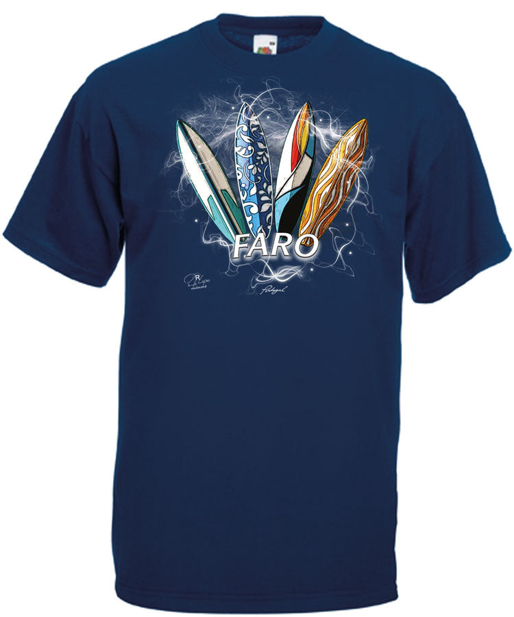 T-shirt Surfboards Faro