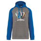 Sweatshirt Bicolor com capuz Surfboards Ilha da Madeira