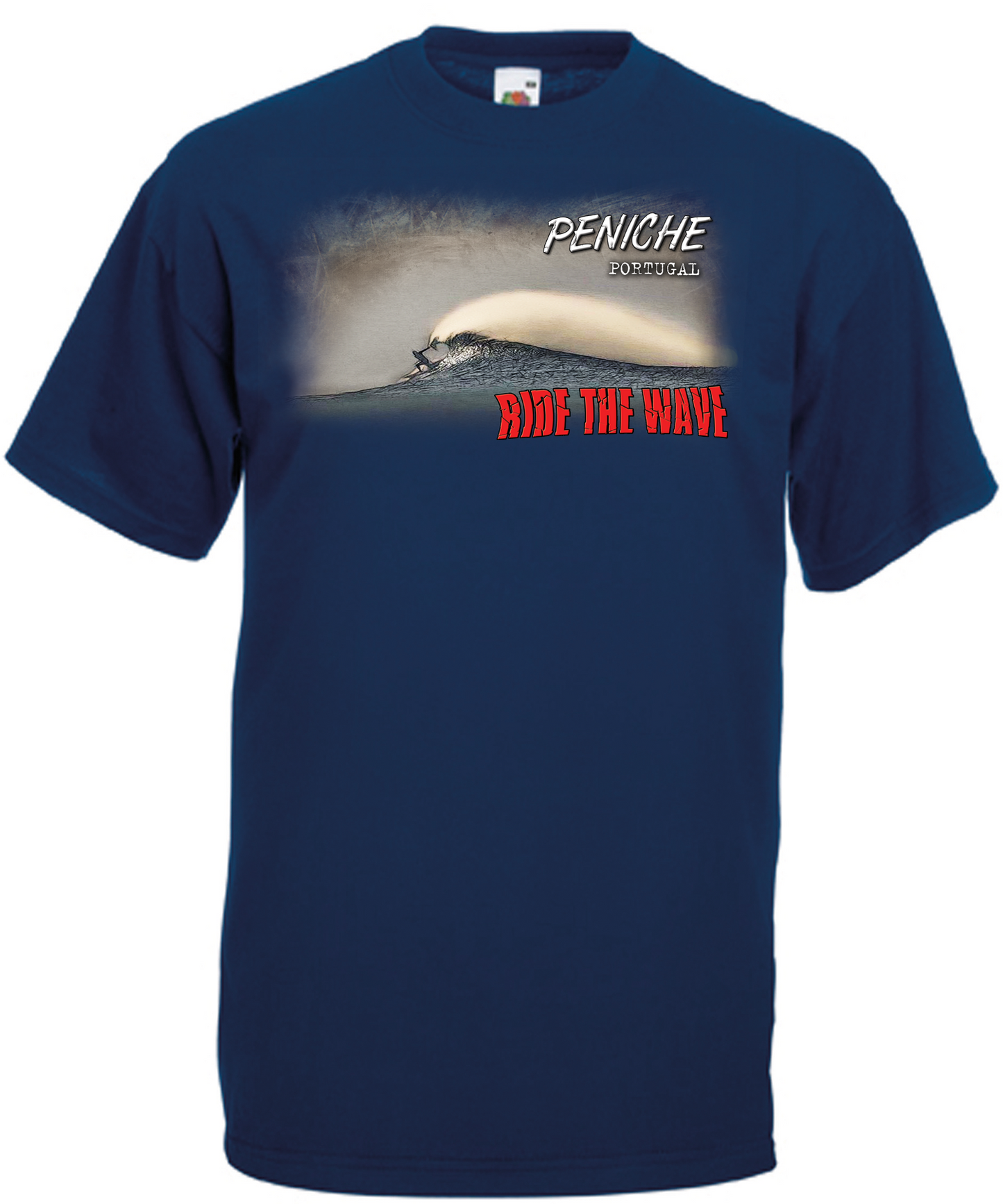T-shirt Ride the Wave Peniche