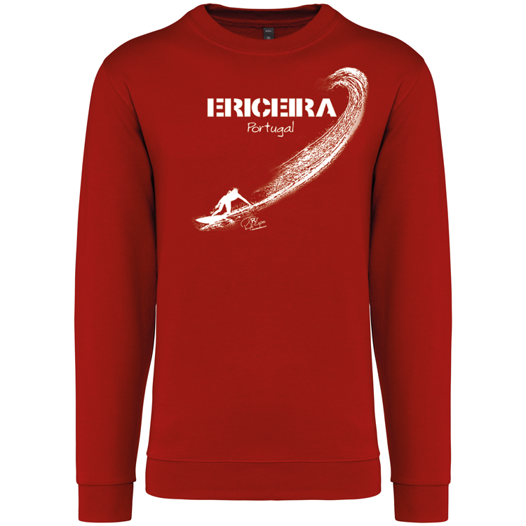 Sweatshirt Kariban sem Capuz Surf Ericeira