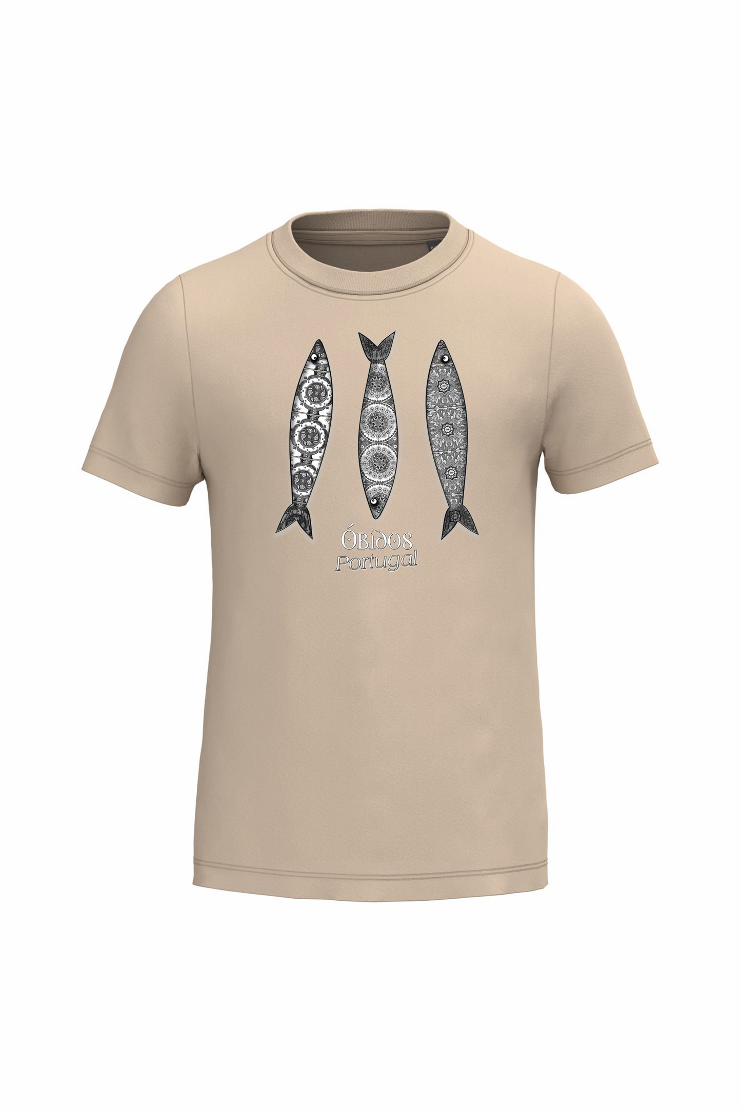 T-shirt de Criança Kariban 3 Sardinhas Óbidos