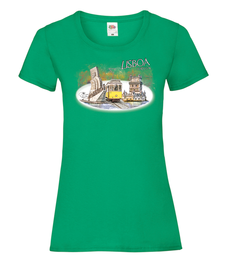 T-shirt Senhora Monumentos Belém