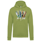Sweatshirt Kariban com Capuz Surfboards Nazaré
