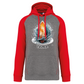 Sweatshirt Bicolor com capuz Prancha Tavira