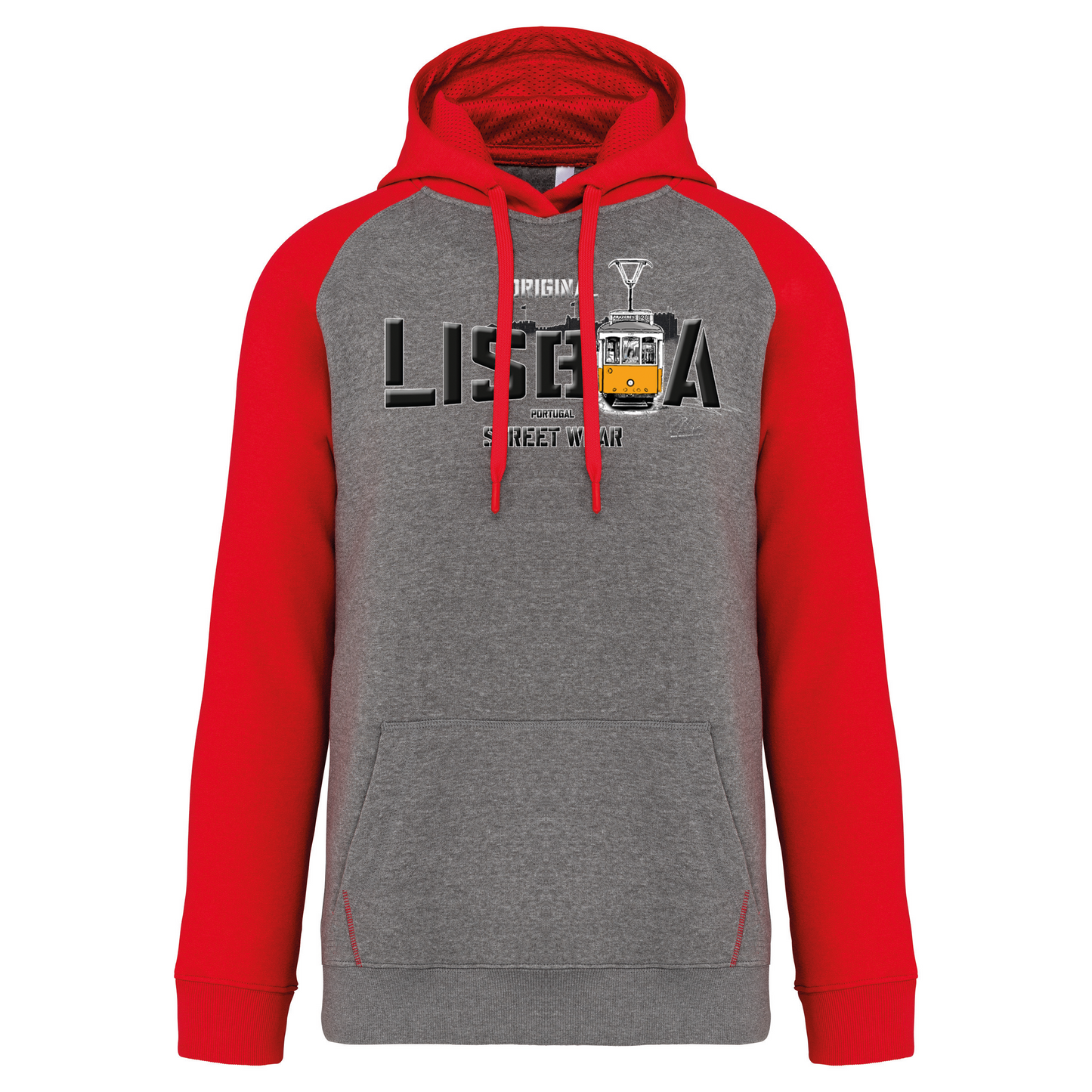 Sweatshirt Bicolor com capuz Original Lisboa