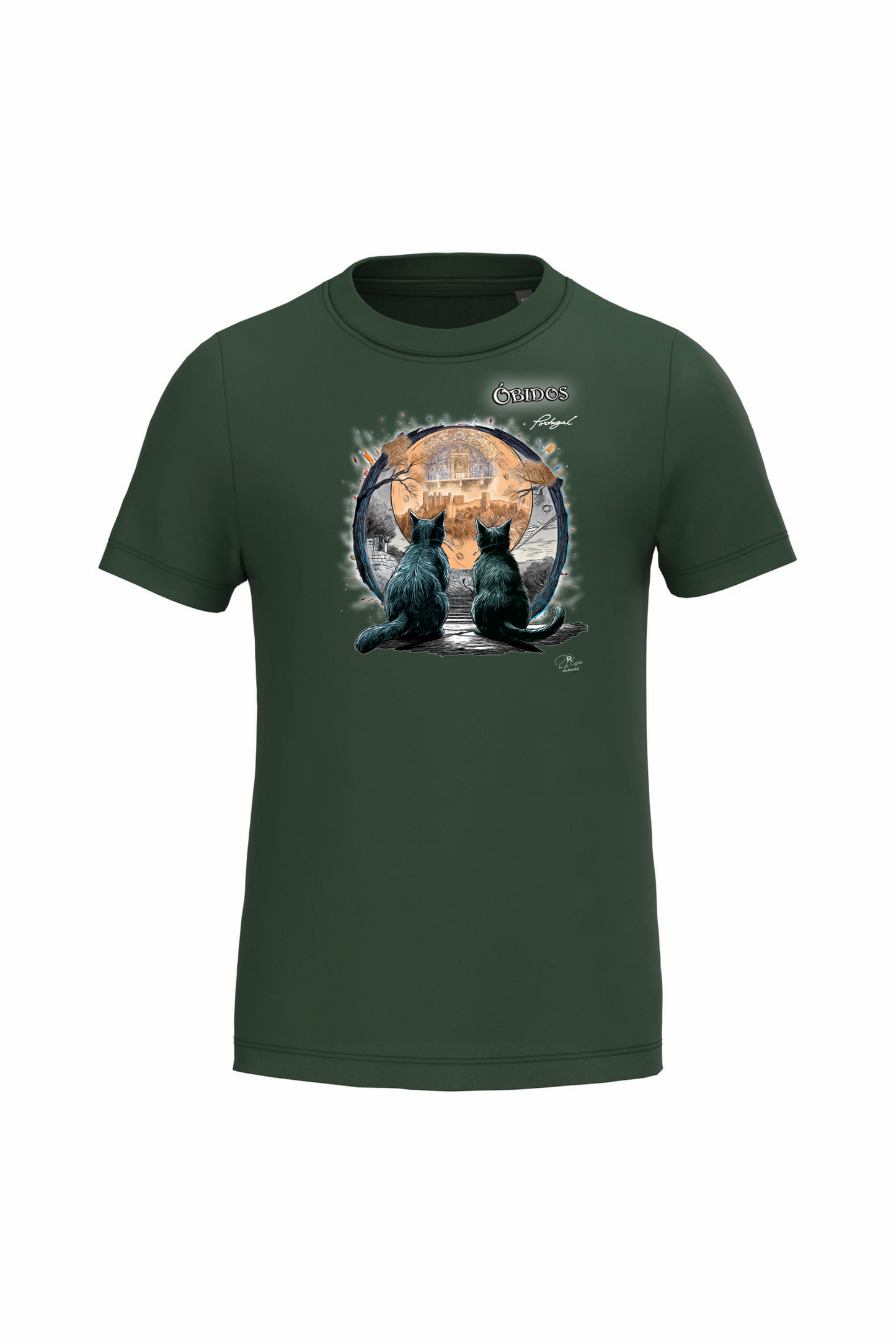 T-shirt de Criança Kariban Luar Óbidos