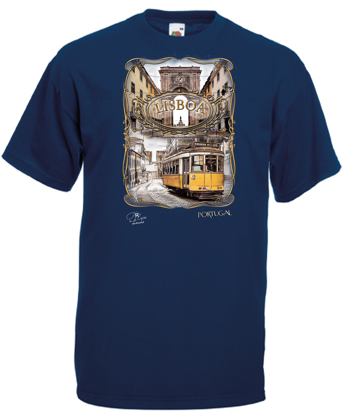 T-shirt Gold