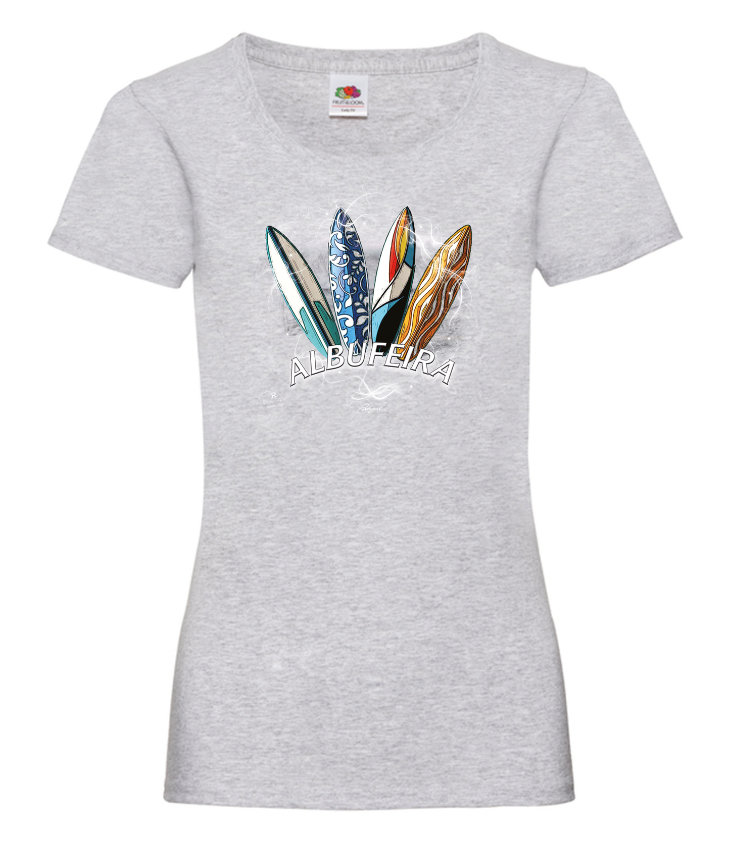 T-shirt Senhora Surfboards Albufeira