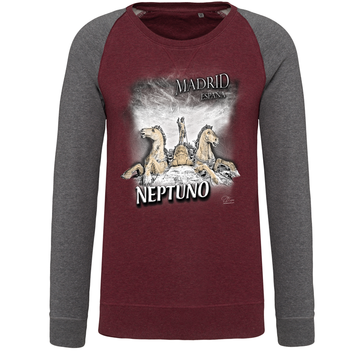 Sweatshirt Bicolor sem capuz Neptuno